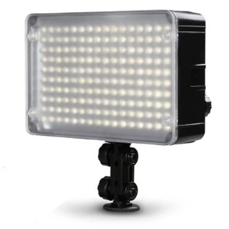Black Aputure AL-H160 160 Bulb on Camera Light