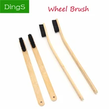2 шт. тонкие щетки для интерьера Gap диски Автомобиль Грузовик Мотоцикл Велосипедный спорт стиральная колесо очистки шин ЩЕТОЧНЫЕ аксессуары инструменты