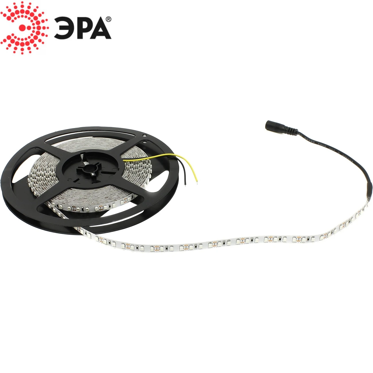 Светодиодная лента ЭРА LS3528-120LED-IP20-Y-5m (50, 5 метров, желтый свет)