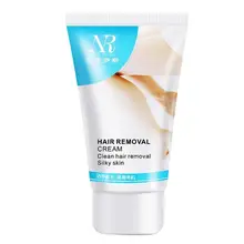 Делает кожу атласной гладкой и шелковистой мягкой Nr мощный постоянный крем для удаления волос остановить рост волос удаление ингибитора 60 г