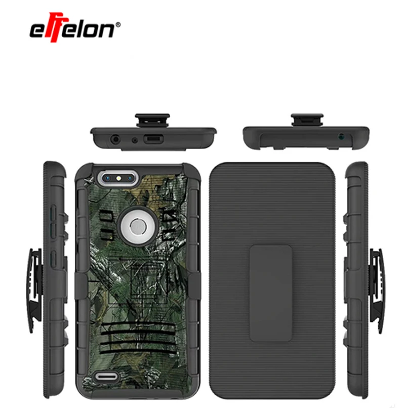 

1.For ZTE Z982 /Blade Z MAX Pro2 Case Hybrid Heavy Duty 3 in 1 Military Camo Hard Shockproof Case 982 Belt Clip Stand Cover Case
