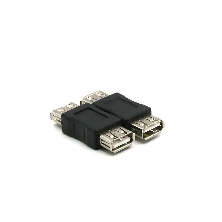 100 шт. USB 2,0 Тип A женский f-удлинитель адаптер соединитель F/F конвертер