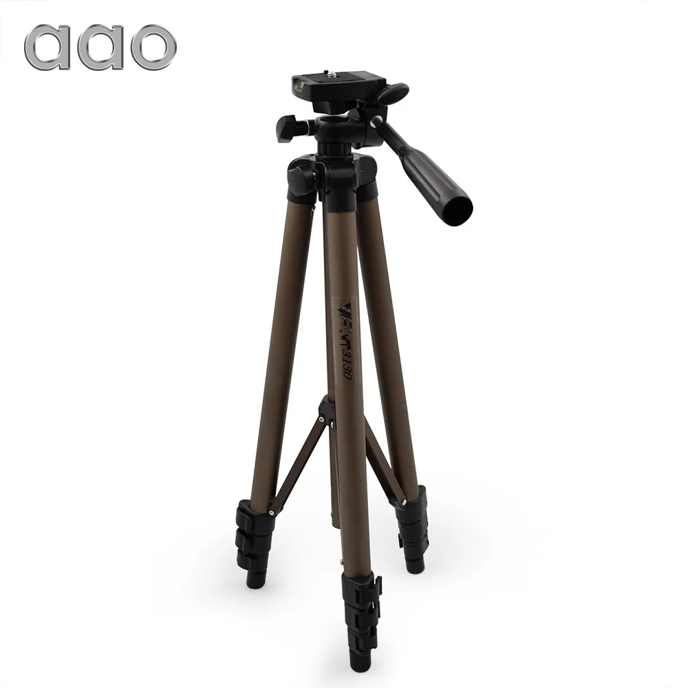 AAO قابل للتعديل WT3130 العارض ترايبود جبل حامل حامل خفيفة الوزن الألومنيوم YG420 YG400 YG500 YG300 YG200 قوس ضوئي