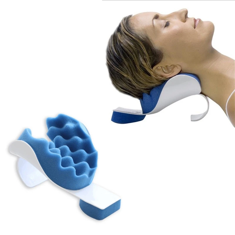 

Portable Neck Shoulder Relaxation Pillow Orthopaedic Pain Relief Massage Cushion Support Health Care New