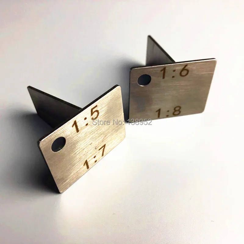 

2pcs/set Dovetail Gauge Dovetail Marker Hand Cut Wood Joints Gauge Dovetail Marking Guide