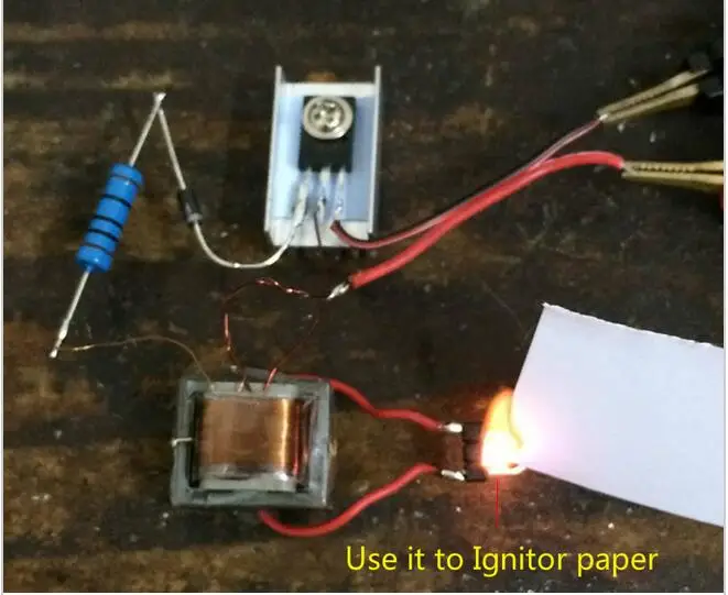 2 шт. DIY Kit DC высоковольтный генератор инвертор Электрический воспламенитель для