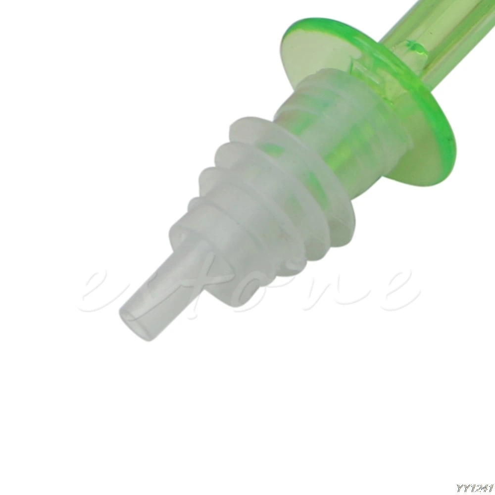 1 set 4Pcs Bottle Pourer Pour Spout Stopper Dispenser Liquor Flow Olive Wine Oil Set