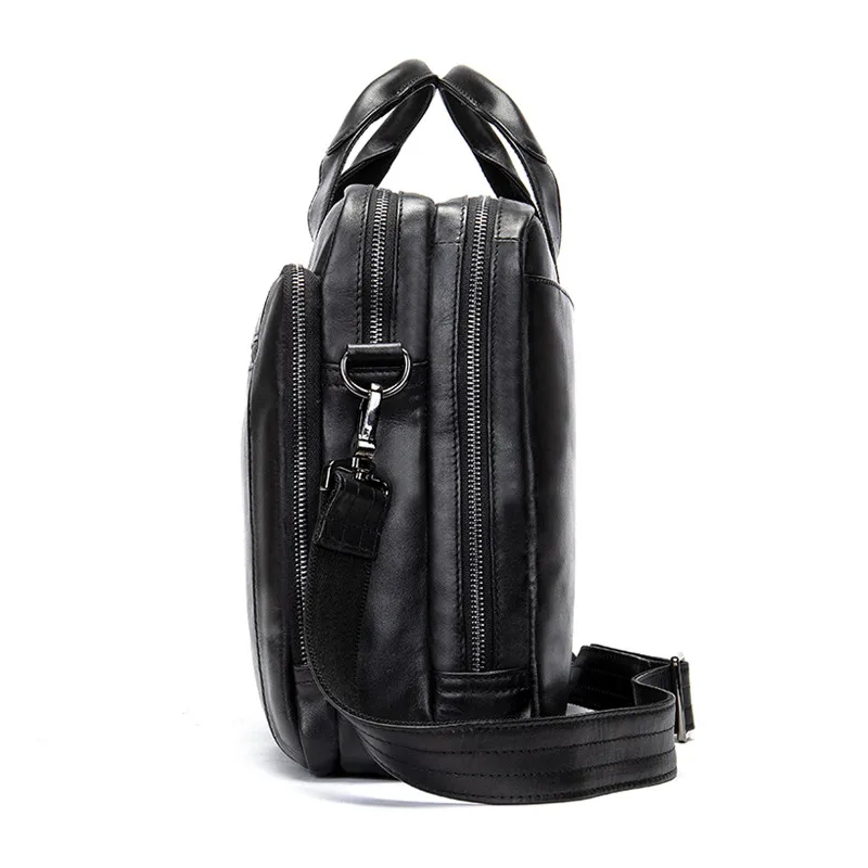 PNDME с первым слоем из воловьей кожи, Для Мужчин's многофункциональный портфель мужская деловая сумка в винтажном стиле; натуральная кожа