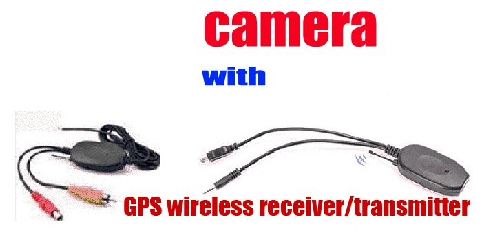 Беспроводная Проводная Водонепроницаемая камера ночного видения для заднего вида byd lifan 320 hatckback Chery QQ 3 Cowin 1X1 Tiggo 3 - Название цвета: wireless GPS