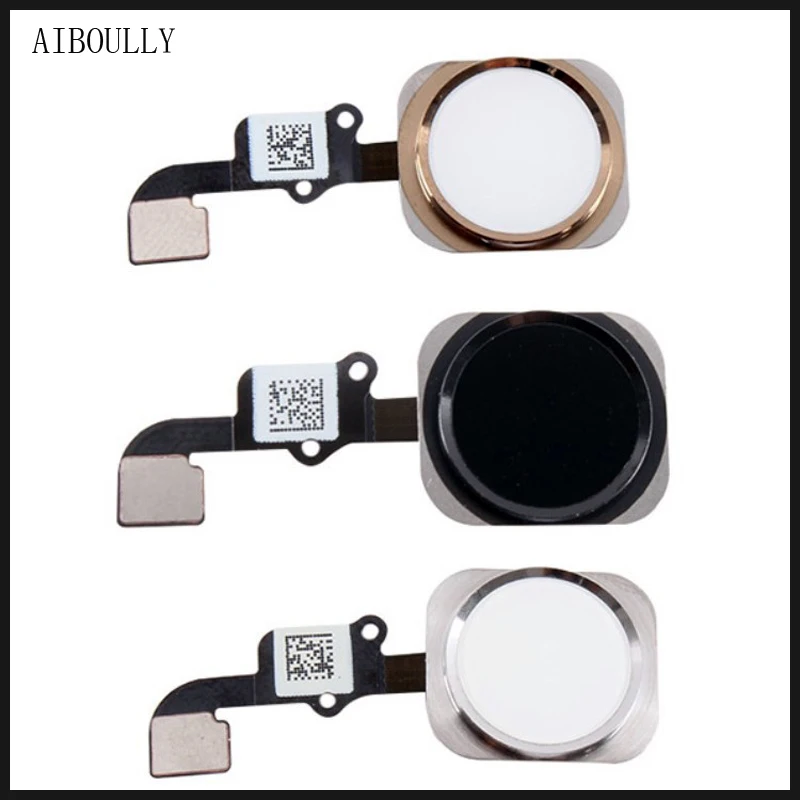 

AIBOULLY phone Home Button with Flex Cable for iPhone 6 4.7" / 6plus 5.5"Home Button Flex cable assembly
