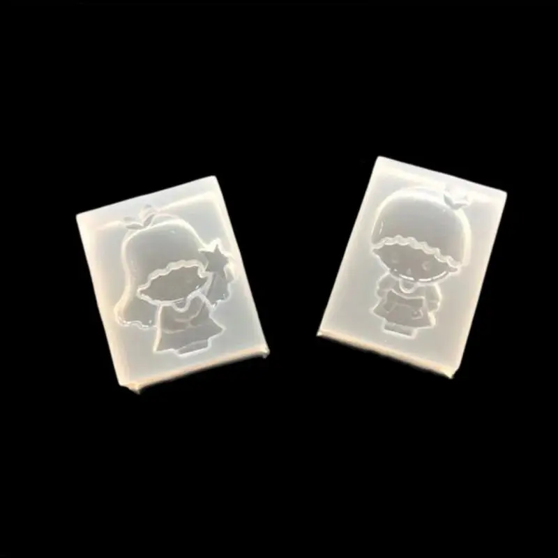 

Gemini Constellation Boy Girl Pendant Silicone Resin Mold Jewelry Making Tools
