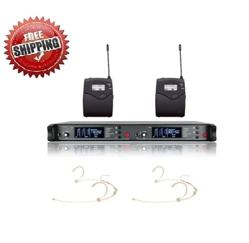 

Bolymic Professional 200 Channel UHF Headset Wireless Microphone System Mic (Brand New)