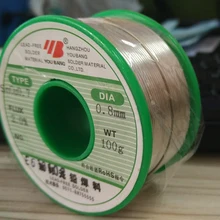 100 г 0,8 мм канифоль ядро Олово/без свинца 0,8 мм канифоль рулон припой для флюса проволочная катушка высокого качества Горячая