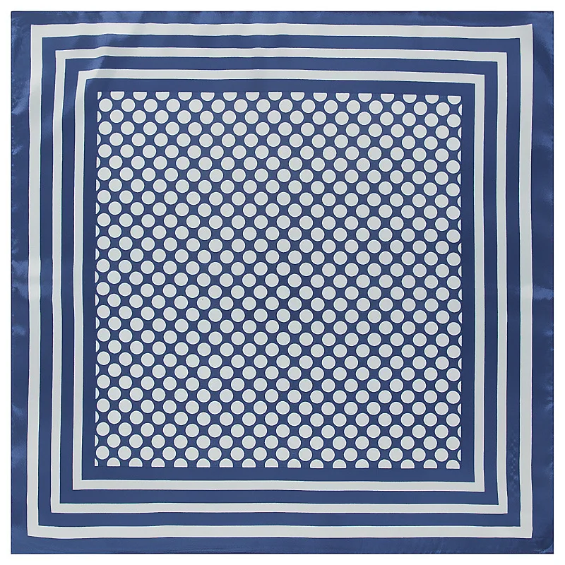 60-60 см шелковые Геометрические полосы унисекс стюардесса маленький квадратный шарф шаль шарфы женские Дизайнерские шарфы люксового бренда - Цвет: G976