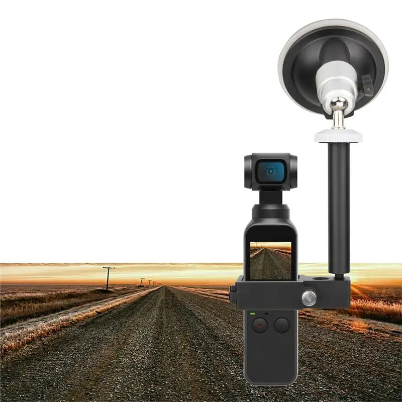  For Dji Osmo Pocket Camera 360 Degree Car Holder Windshield Mount Bracket Stand