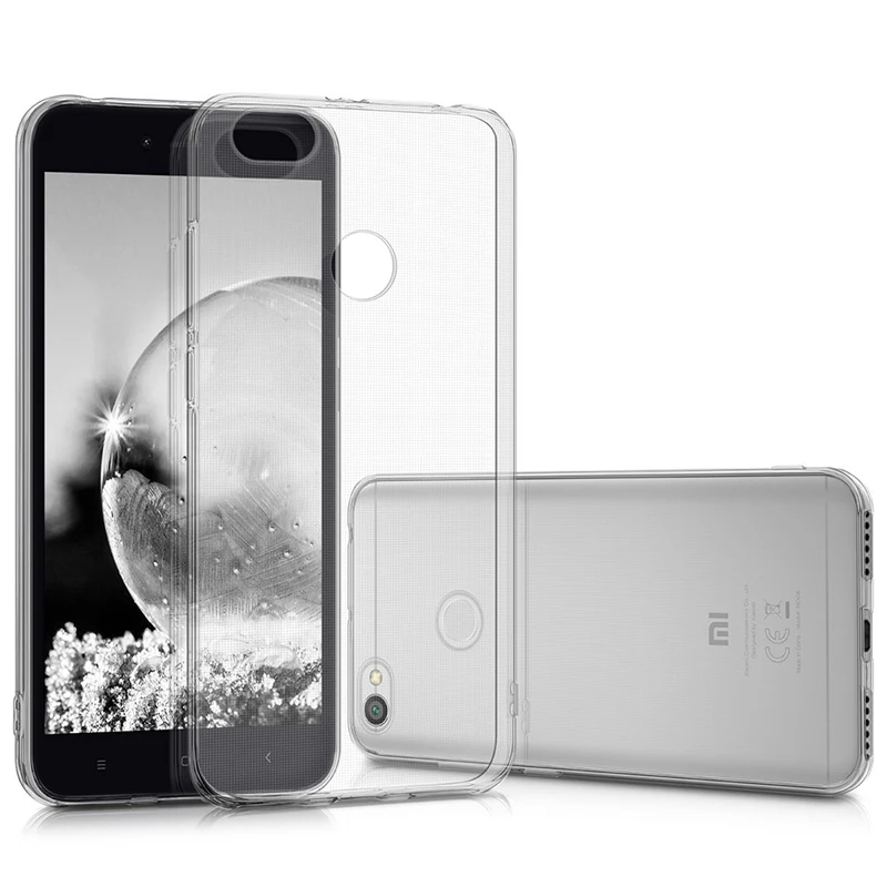 Portefeuille Ultra Thin Transparent Soft Gel TPU Silicone Case Cover for Xiaomi Redmi Note 4 X 4X 4A 5A mi6 Mi Max 2 Mix A1 5X 6 (6)