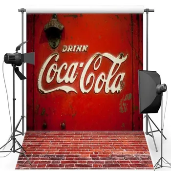 

Red Old Vintage Retro Brick Stone Wall Backgrounds Vinyl cloth High quality Computer print party backdrops