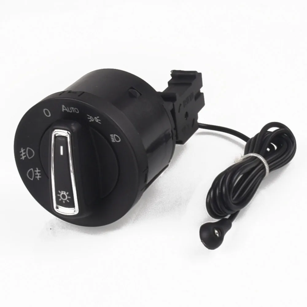 For VW Golf MK7 7 VII GTI POLO 6C Chrome Auto Headlight Switch Replace module 5GG941431Din Car