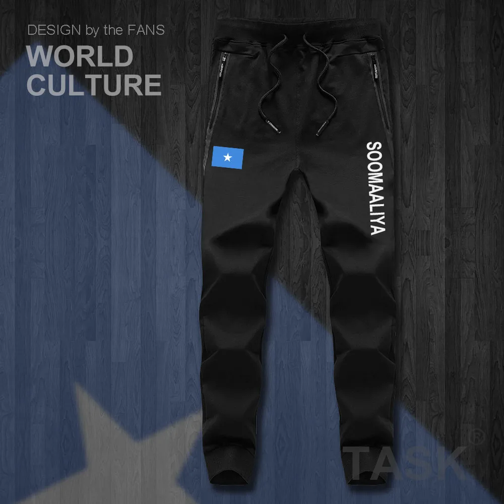 الصومال الصومالية Soomaaliya سوم لذلك رجل السراويل ركض بذلة sweatpants المسار العرق اللياقة البدنية الصوف التكتيكية عارضة الأمة جديد