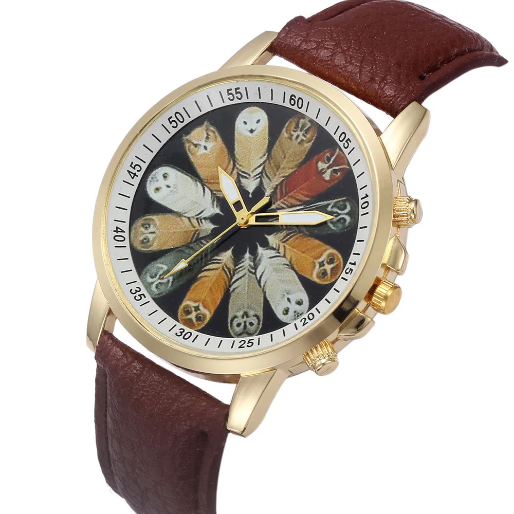 

Women Retro Digital Dial Leather Band Quartz Analog Wrist Watch Watches New Arrival Best Selling Clock Gift Relogio Feminino