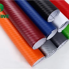 KUNFINE 200 см x 50 см 3D виниловая пленка из углеродного волокна для автомобиля, автомобильные наклейки и Переводные картинки, мотоциклетные автомобильные аксессуары для стайлинга, водонепроницаемые