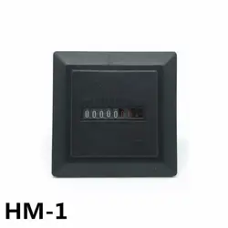 HM-1 7 digtal 240 ~ 220 В 50 Гц Квадратный не сбрасываемый кварц герметичный счетчик часов Таймер Счетчик Цифровой Таймер 110 В 24 В