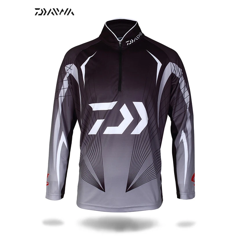 

2019 New style 5 Size Daiwa Clothing Long Sleeve Quick Dry Fishing Clothing Anti-UV Sunscreen Fishing Clothes Fishing Shirt