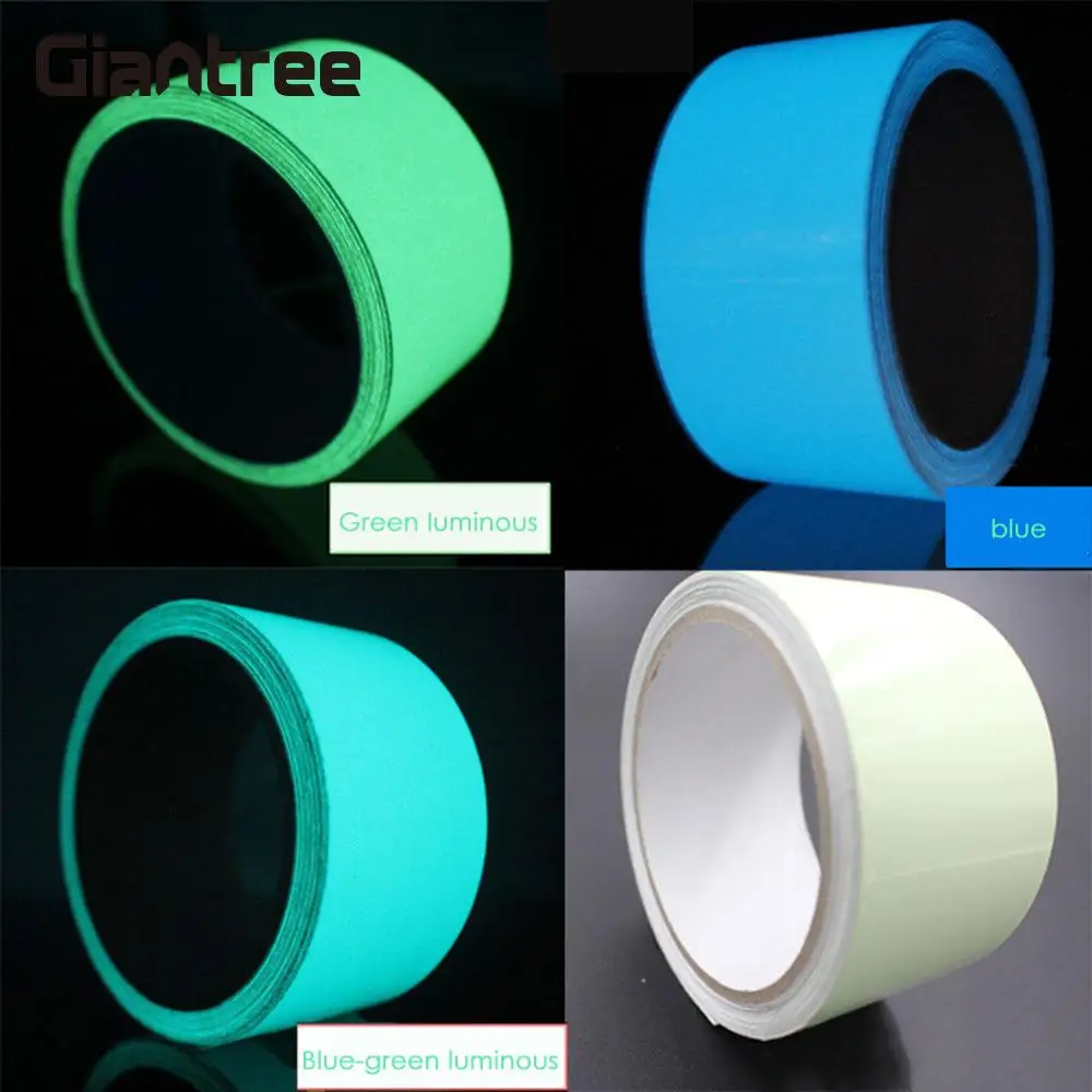 

3cmx1m Luminous Tape in The Dark Reflective Tape Self-Adhesive Safety Sticker Wall Stickers PVC Glow Tape
