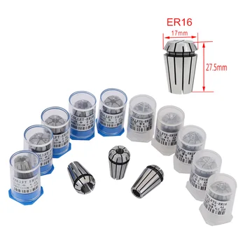 AA grade chuck ER16 1-10MM 1/4 1/8 1.5 2.5 3 4 5 6 7 8 9 10mm spring sheath for CNC engraving machine lathe milling cutter