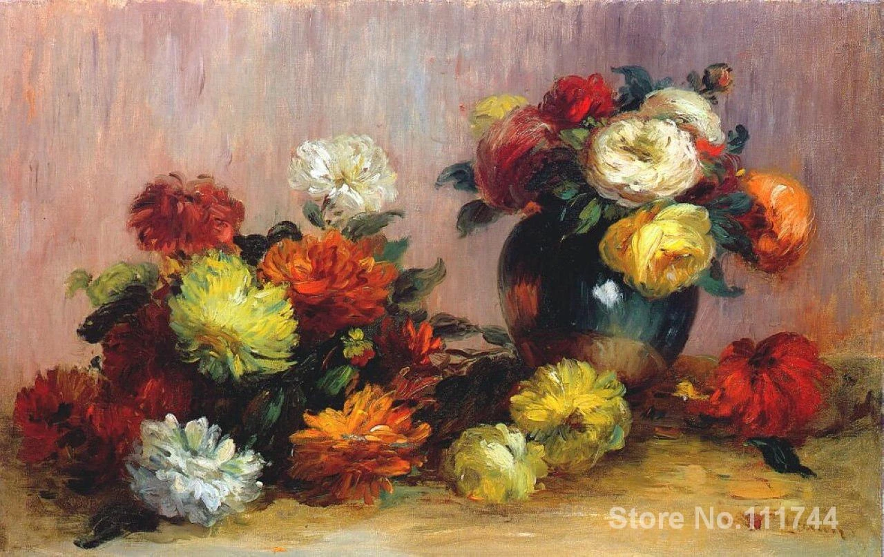 現代の花の花束 高品質の手描きの油絵 Paintings In Black And White Painting Art Tipspainting God Aliexpress