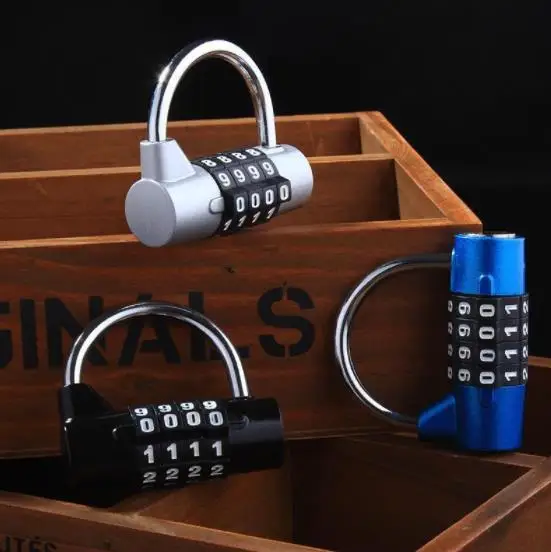 

10PCS 4Digit 5Digit Combination Password Lock Zinc Alloy Safety Lock Suitcase Luggage Coded Lock Cabinet Locker Padlock
