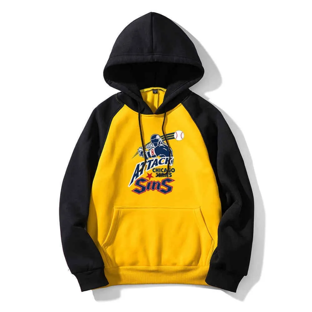 

ZY 2019 New High Quality Brand Sweatshirt Solid Patchwork Print Pullover Men's Hoodies Drawstring Coat Tops Buzo Hombre Poleron