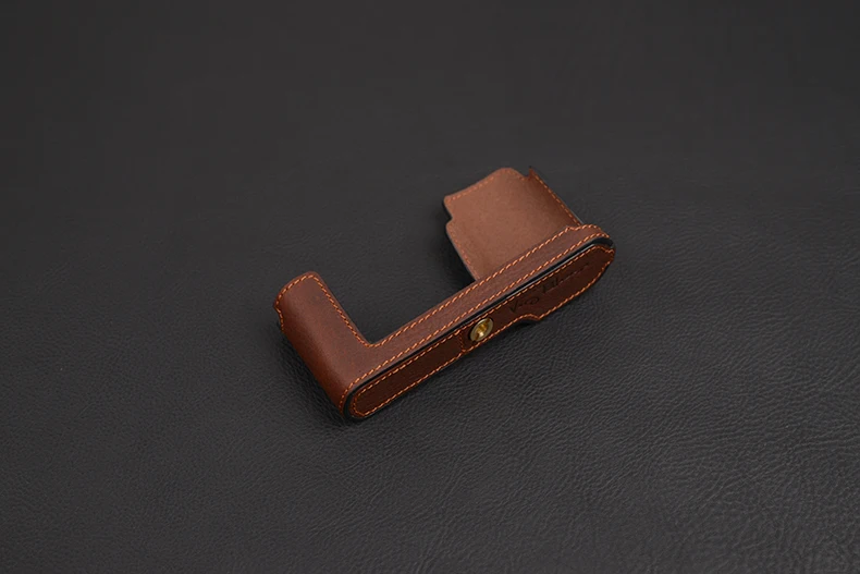 Чехол из натуральной кожи для камеры Leica T TL TL2|leather camera case|camera casecamera half case |