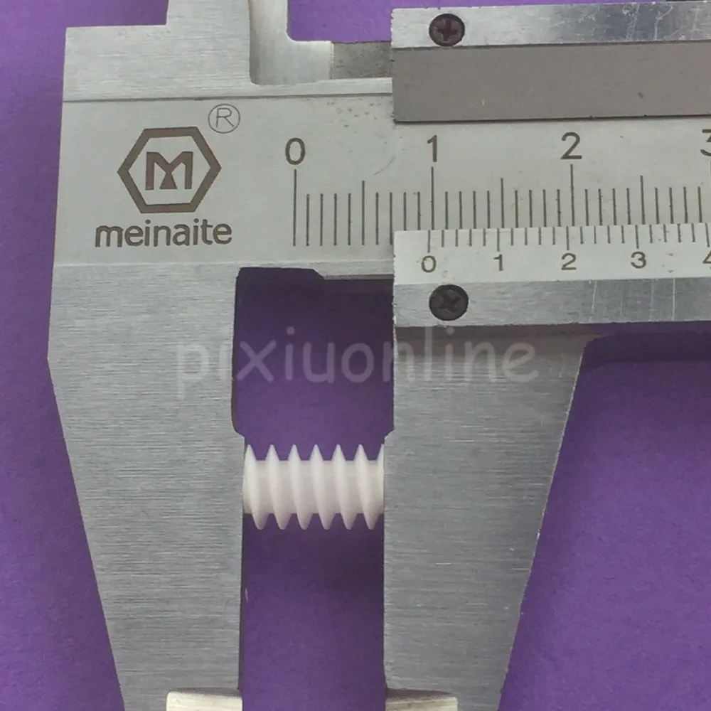 10 шт. J256Y белый правой рукой Пластик 6*10 (2A) Worm турбины 0,5 Модуль редукторы DIY модель Запчасти
