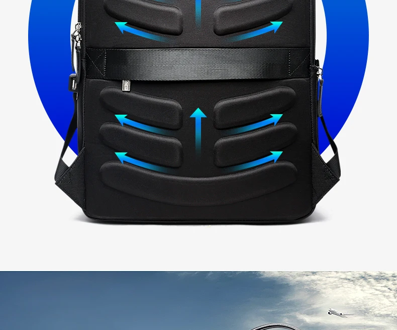 BOPAI Detachable 2 in 1 Backpack USB External Charge Laptop Backpack Shoulders Anti-theft Backpack Waterproof Backpack for Men BOPAI Detachable 2 in 1 Backpack USB External Charge Laptop Backpack Shoulders Anti-theft Backpack Waterproof Backpack for Men