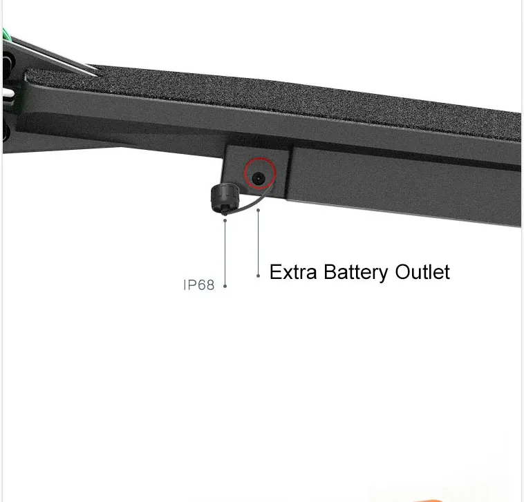 Excellent Zar foldable three wheel light and compact electrical scooters 22