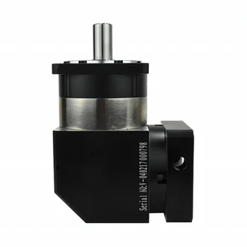 

right angle 90 degree planetary gearbox reducer 10 arcmin 1 stage Ratio 3:1 to 10:1 for NEMA23 stepper motor input shaft 8mm