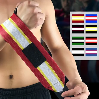 1 st Elastische Polsband Verstelbare Bandage Pols voor Sport Gym Gewichtheffen Training Wristbrace Tennis Badminton Sport Veiligheid