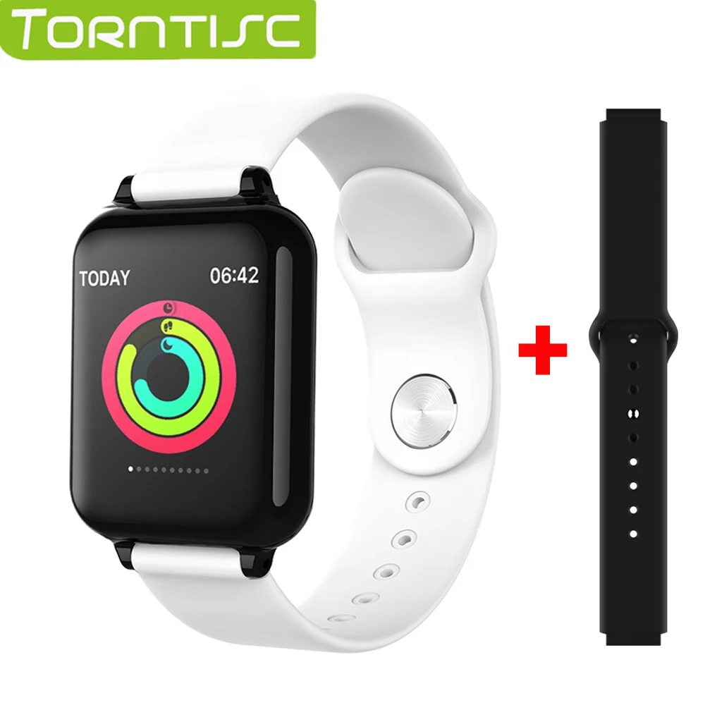 

Torntisc B57 Smart Watch Men Women Heart Rate Tracker Blood Pressure Smart Bracelet Sports Smartwatch For Android Apple Watch