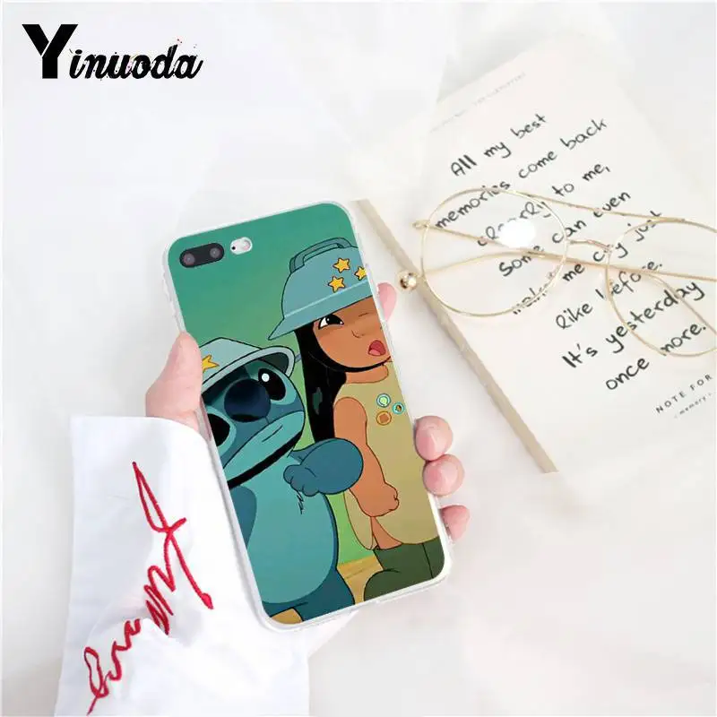 Yinuoda Cartoon Lilo Stitch Novelty TPU Phone Case Cover Shell for iPhone X XS MAX 6 6S 7 7plus 8 8Plus 5 5S XR 10 Case Yinuoda Cartoon Lilo Stitch Novelty TPU Phone Case Cover Shell for iPhone X XS MAX 6 6S 7 7plus 8 8Plus 5 5S XR 10 Case