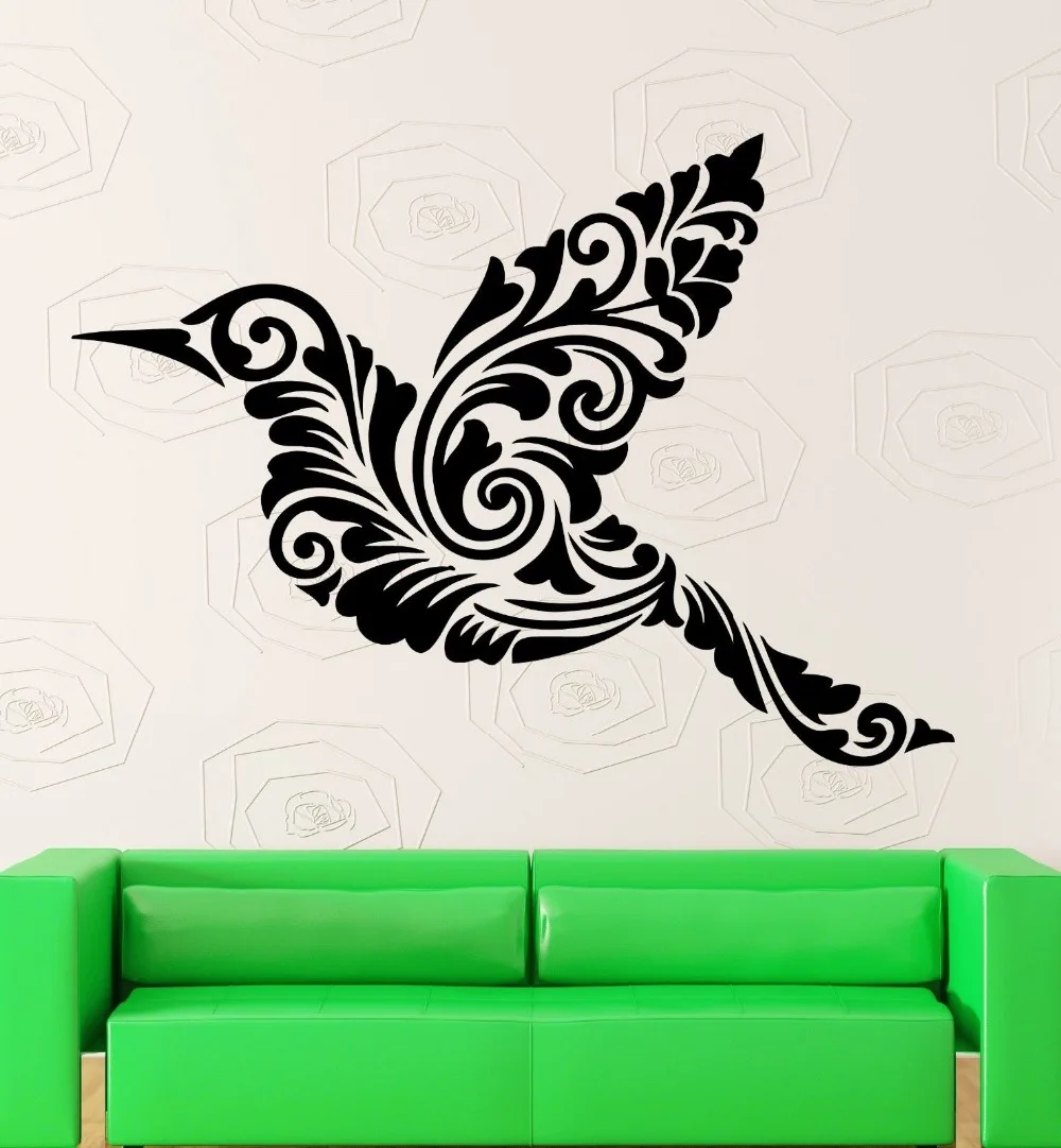 Wall Sticker Vinyl Decal Beautiful Bird Pattern Great Living Room Decordecal wall decordecal