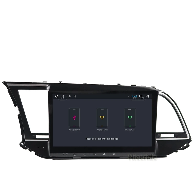 Автомобильный dvd gps плеер 10 1 дюйма 1024*600 для HYUNDAI ELANTRA 2016 2017 навигация стерео аудио