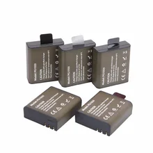 AOPULY 5Pc/lot Action Camera Battery PG1050 For SJCAM SJ4000 SJ5000 SJ6000 SJ8000 EKEN 4K H8 H9 GIT-LB101 GIT PG900 1050 BATTERY