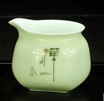 Ярмарка чашка синий и белый чайник, костяного фарфора GaiWan, Chahai, фарфор фильтр кружка, чайный сервис - Цвет: 20