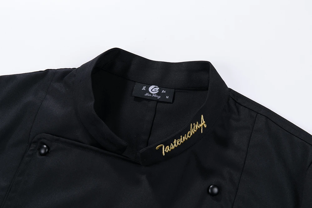 Высокое качество для шеф-повара рабочая одежда семь четвертей рукав куртка еда обслуживание Ресторан кухонная выпечка отель Мужчины