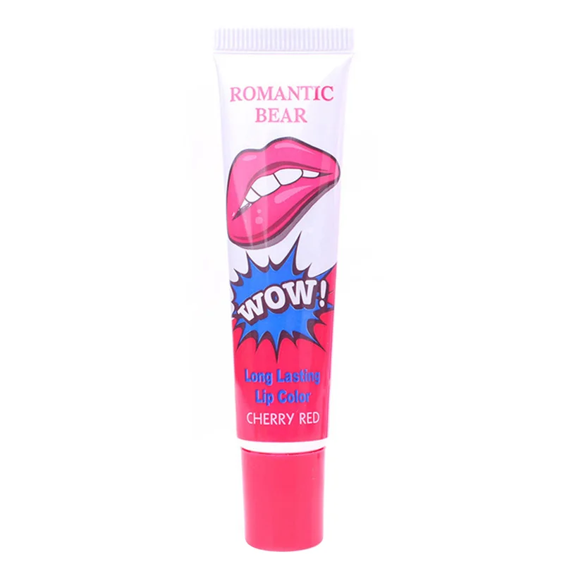 Романтичный Мишка 6 цветов жидкий слеза блеск для губ водонепроницаемый длительный блеск для губ сексуальный Ref летний макияж губ TSLM1 - Цвет: 05