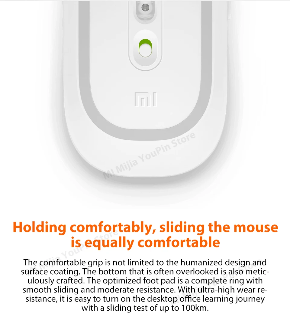 Original Xiaomi Wireless Mouse 1200dpi 2.4Ghz Optical Mouse Mini Portable Mouse For Macbook Mi Notebook Laptop Computer Mouse (4)