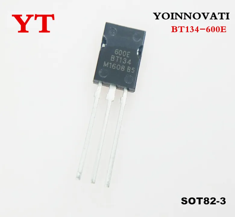 500 шт./лот BT134-600E BT134 600E TRIAC SENS GATE 600V 4A TO-126 лучшее качество. | Электронные компоненты и
