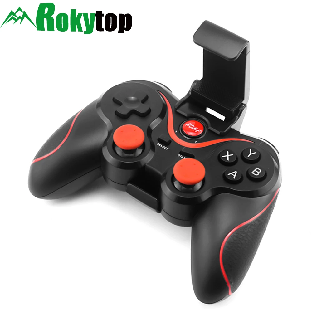 

T3 Wireless Bluetooth Gamepad X3 Game Controller BT3.0 Smart Game pad Joystick for PC Mobile Phone Tablet TV BOX Gaming Control