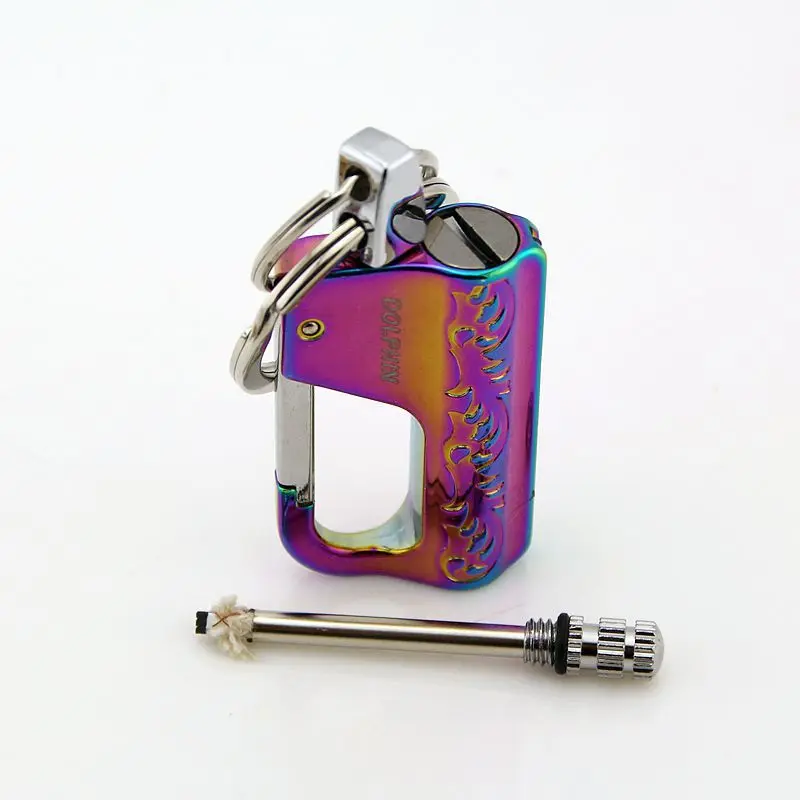 

Flint Fire Starter Matches Portable Bottle Shaped Survival Tool Lighter Kit for Outdoor Thousands of times NO OIL Free Shipping